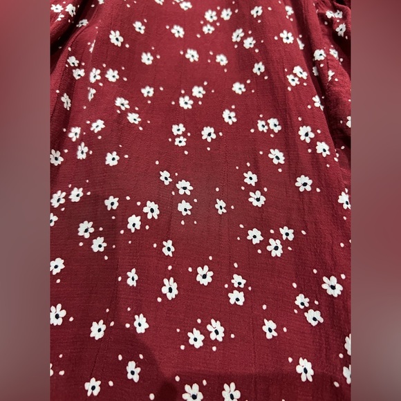 FAITHFULL THE BRAND | Burgundy floral jumpsuit - Picture 10 of 13